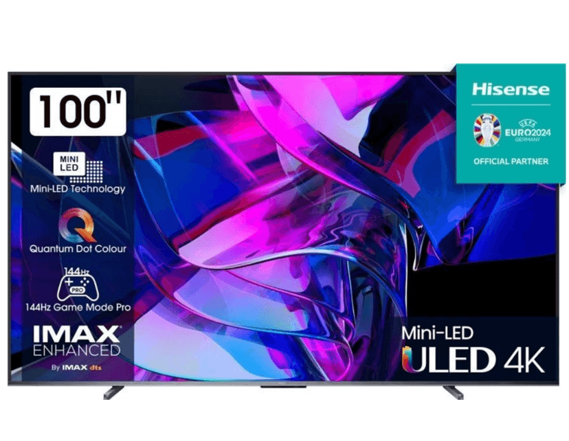 4K 100 Hz, Atmos, IMAX, 254 cm, Hisense
