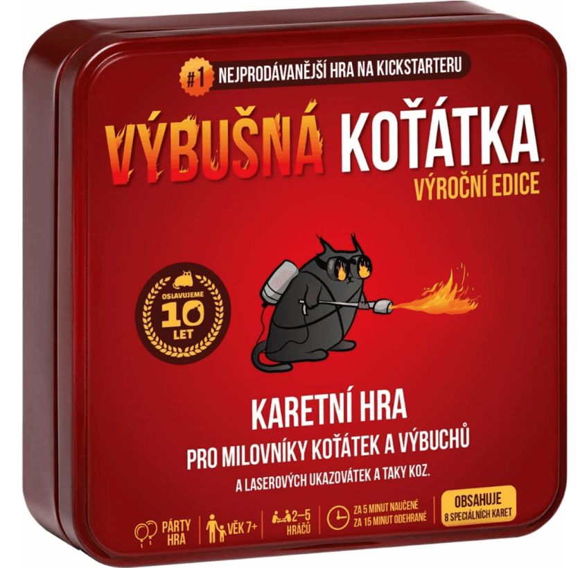 Karetní hra Výbušná koťátka