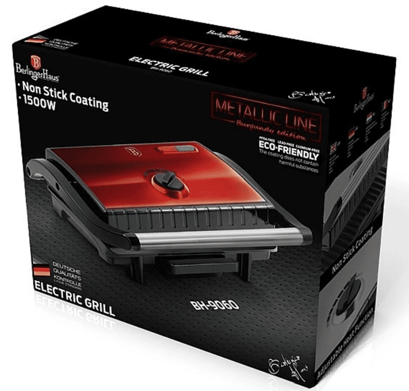 El. kontaktní gril BerlingerHaus 24x19 cm
