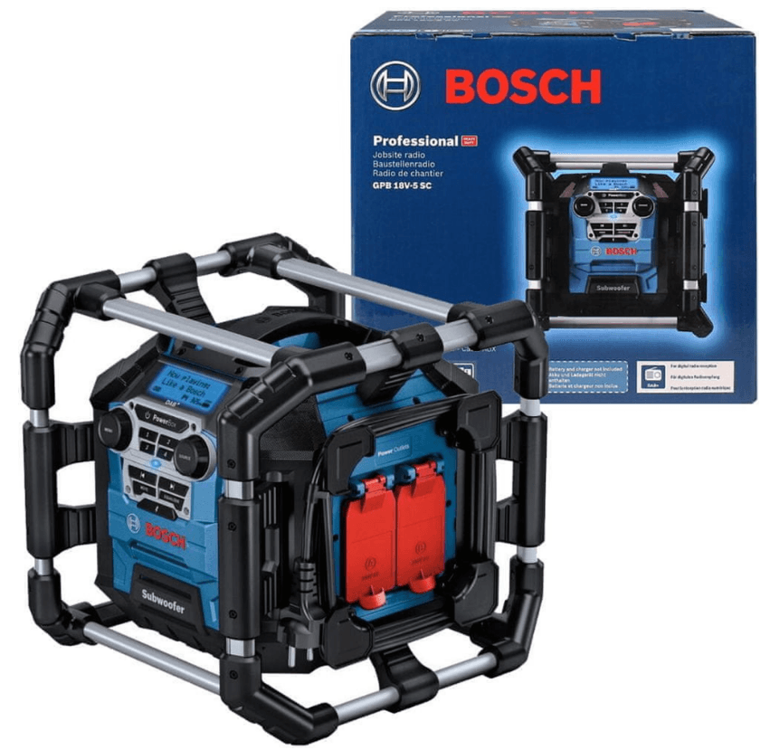 Stavební rádio Bosch Professional 40W, Dab+, USB