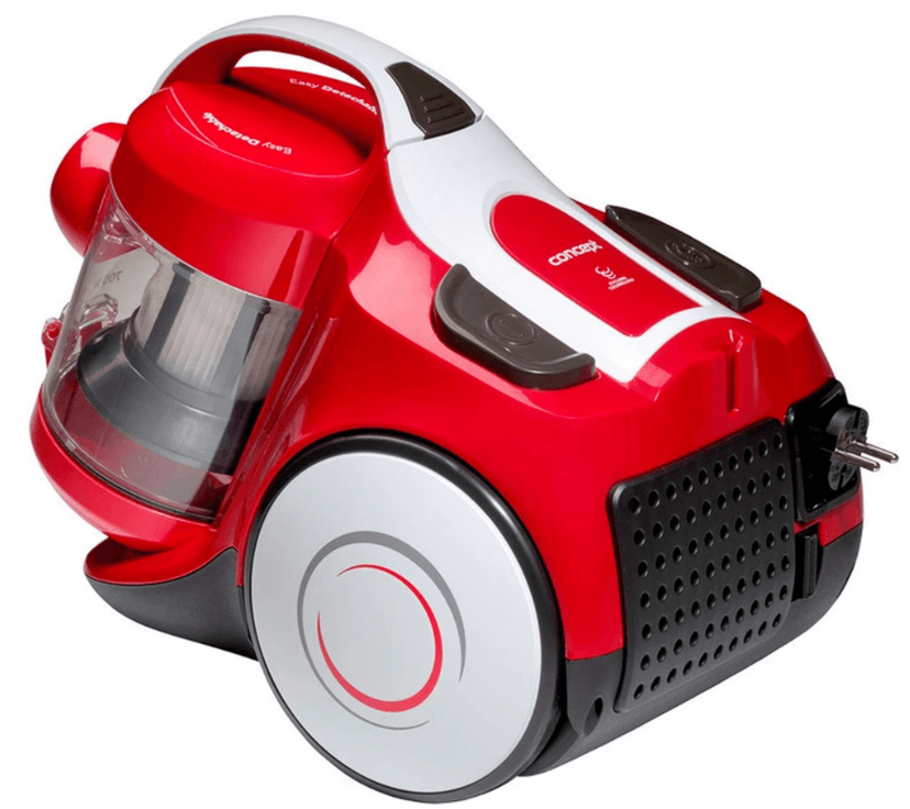 Bezsáčkový vysavač Concept, cyklon, Hepa