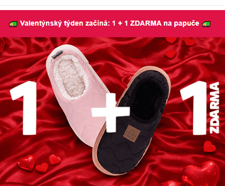 Coqui - 1+1 zdarma na domácí papuče