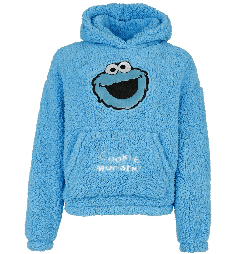 Dámská mikina Difuzed Cookie Monster - Teddy M
