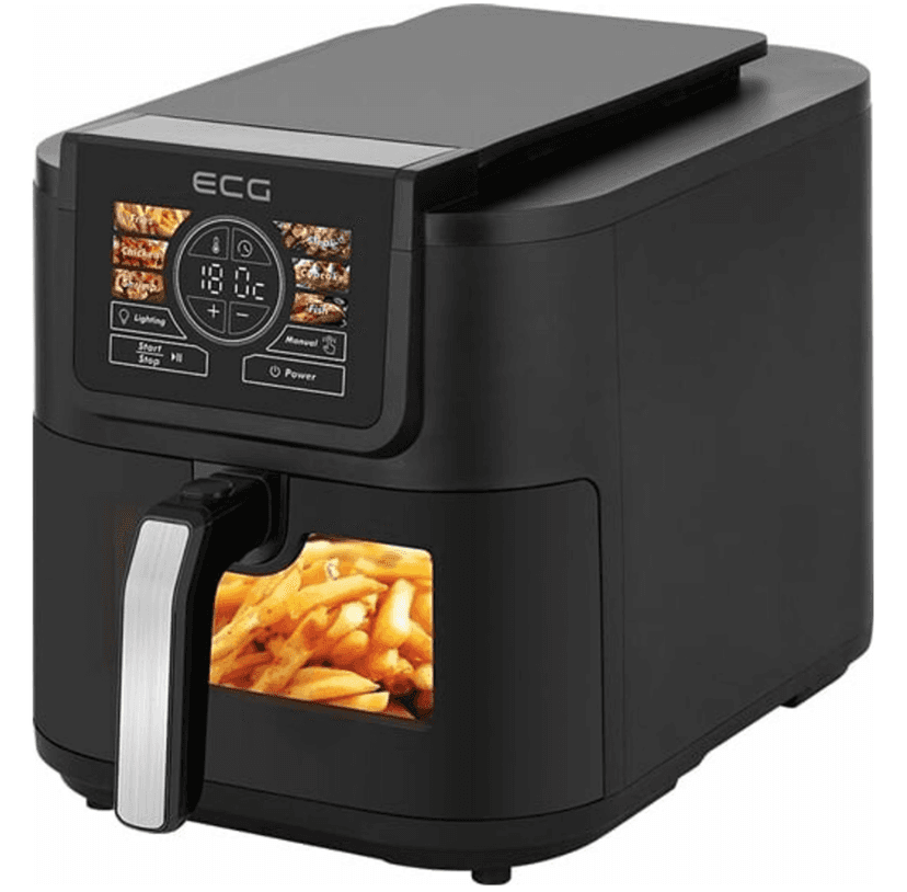 Horkovzdušná fritéza ECG Ai Slim, 8 l.