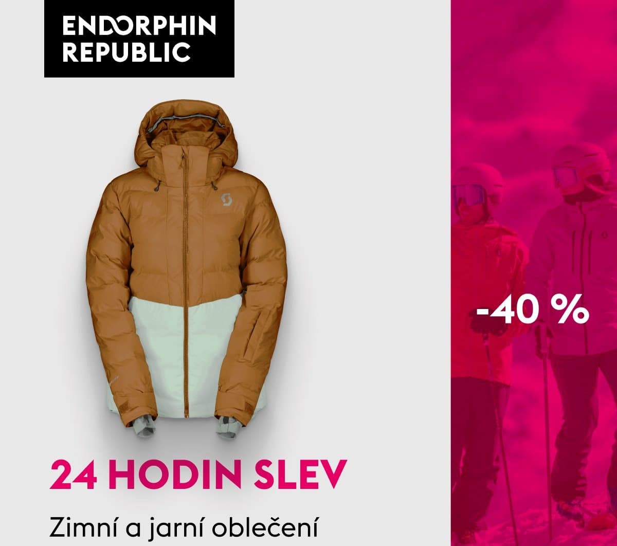 Sleva 40% na jarní a zimní oblečení