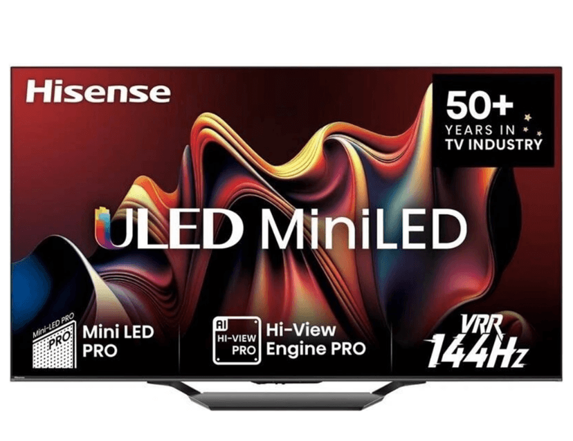 4K QLED 144Hz, Atmos, 215 cm, Hisense