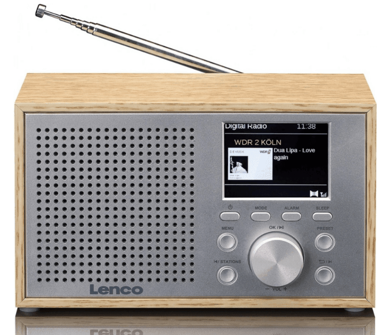 Rádio Lenco, DAB+, FM, RDS, BT