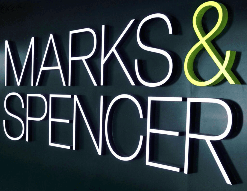 Marks & Spencer - poštovné zdarma