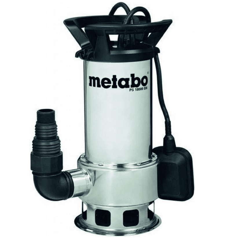 Kalové ponorné čerpadlo Metabo, 19000 l/h