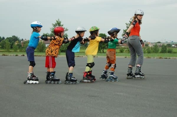 Kroužek inline bruslení pro děti v Olomouci