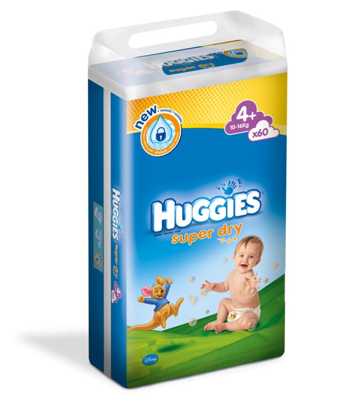 Huggies super dry gigapack - super cena