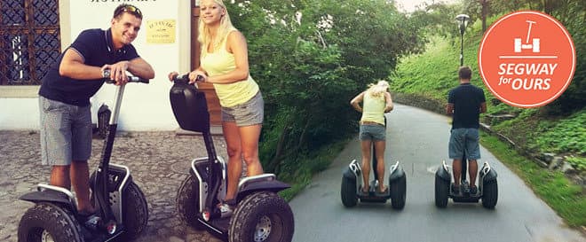30 až 60 minut na Segwayi po krásách Prahy