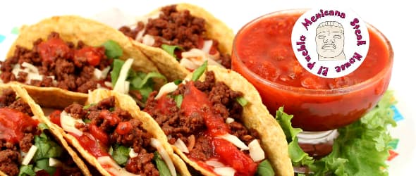 50% sleva na VEŠKERÁ JÍDLA v mexické restauraci EL