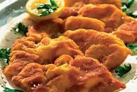 800 gramů řízků a 300 gramů přílohy