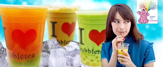 0,7 l oblíbeného nápoje Bubble Tea s sebou