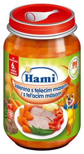 Hami masozeleninový příkrm 200 g za 21 Kč