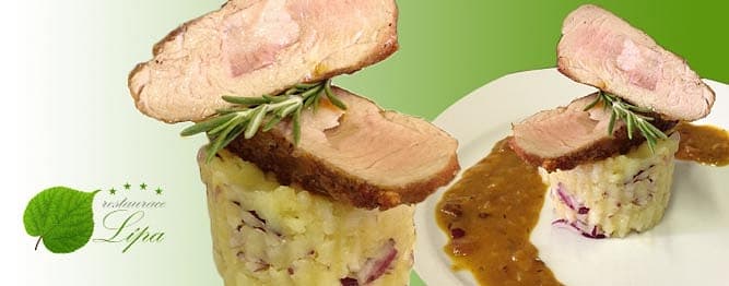 Menu ze 3 chodů v restauraci U Septima