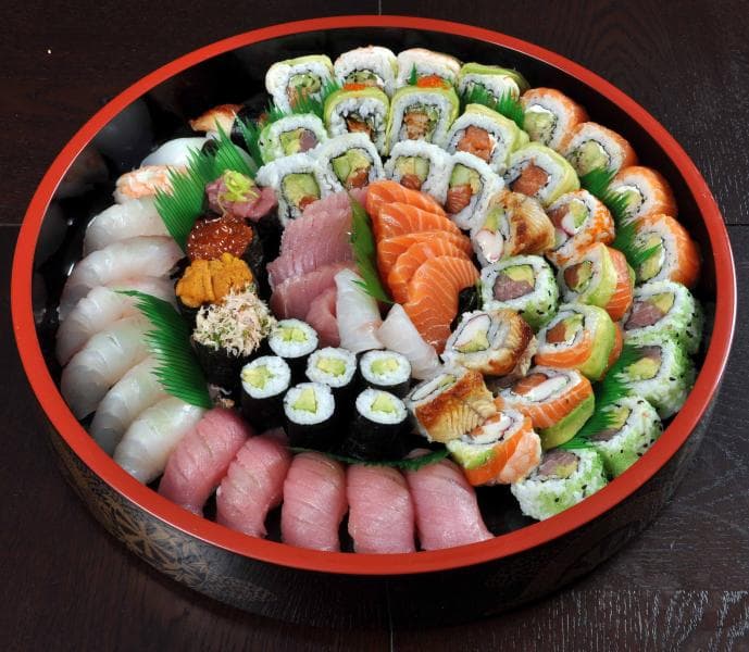 Pestré japonské menu pro dva ve Wasabi Sushi