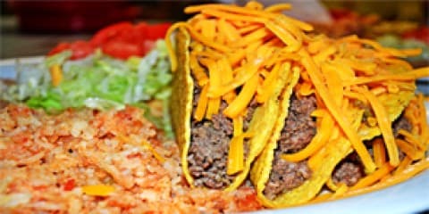 Tříchodové mexické menu pro 2 gurmány
