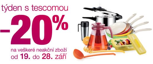 Týden s TESCOMOU: 20% slevy na vše