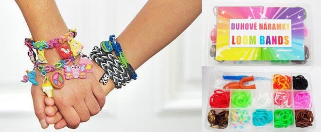 Cestovní LOOM BANDS SADA (Doprava zdarma)