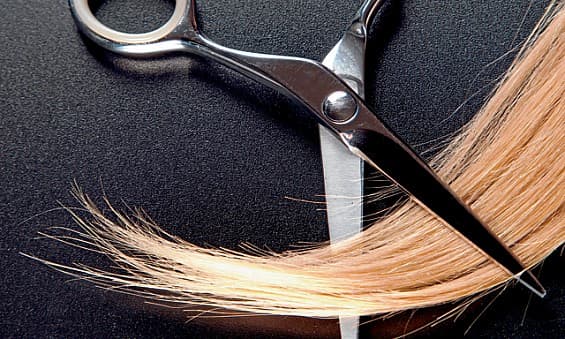 Střih, regenerační maska, foukání a styling