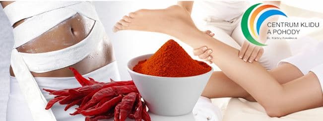 ANTICELULITIDNÍ MASÁŽ včetně ZÁBALU s CHILLI