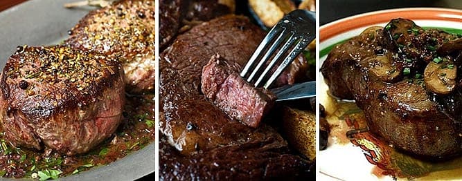 Hovězí steak 200g s přílohou dle vlastního výběru