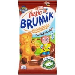 Brumík s čokoládovou náplní za 2 koruny