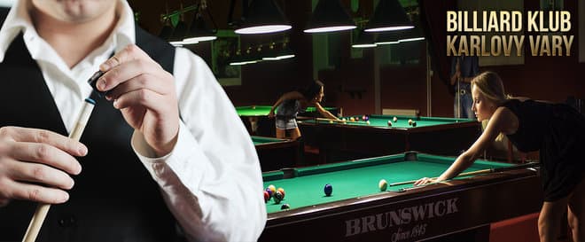 3 hodiny na kulečníku–relax a zábava až pro 6 osob