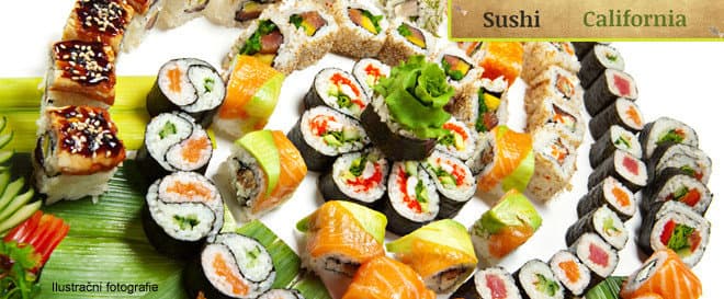 Čtyři bohatá sushi menu