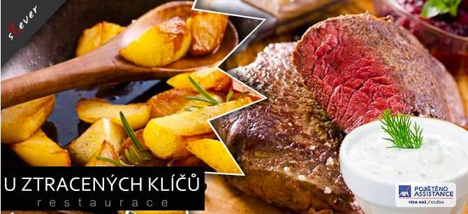 Mix Grill v restauraci U Ztracených Klíčů