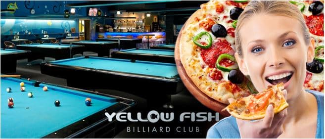 2 PIZZY + 2 hodiny BILLIARDU na profi stolech