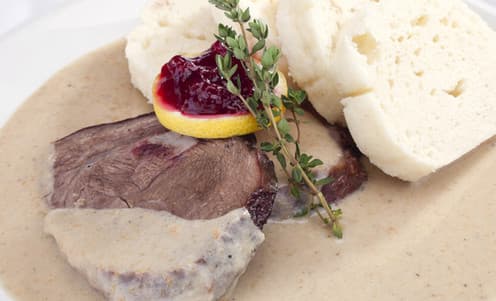 Zvěřinové menu pro dva u Brněnské přehrady 