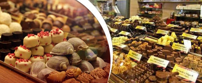 Čtvrt kila nejlepších belgických pralinek a lanýžů