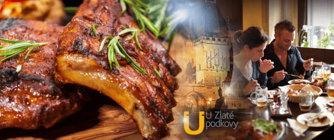 Gurmánská nálož pečených vepřových žeber (600g)