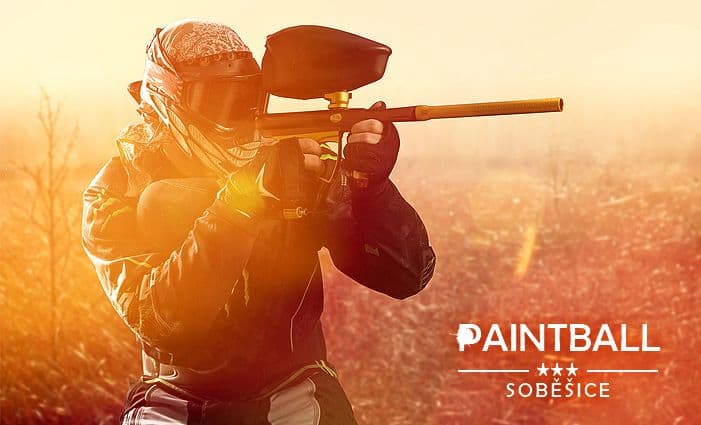  3hodinový vstup na paintball s výbavou 
