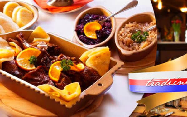 4chodové menu pro dva z kachních specialit
