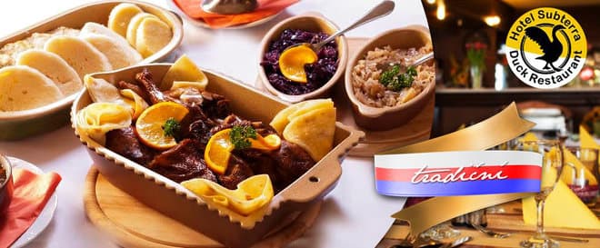4chodové menu pro dva z kachních specialit