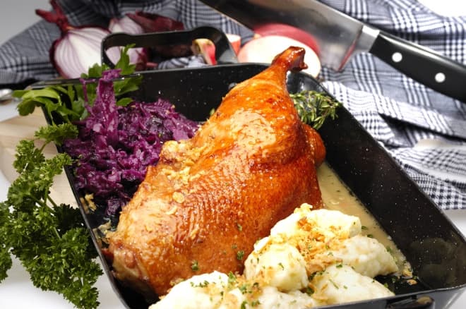 Výtečné SVATOMARTINSKÉ MENU - 2 chody