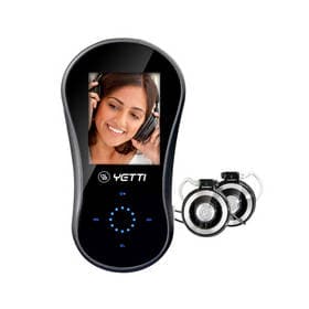 MP3 přehrávač GoGEN MXM 800FM YETTI 4GB černý