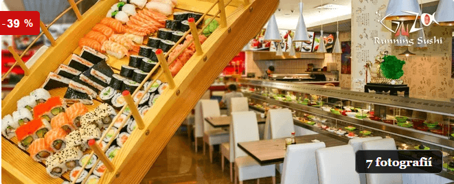Running sushi či bohaté sety