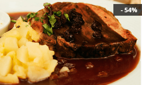4 chodové podzimní menu na Vyšehradě