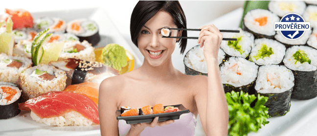 Lahodná asijská pochoutka Sushi