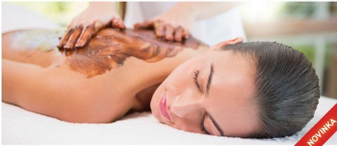 Sladká čokoládová relaxační masáž s peelingem