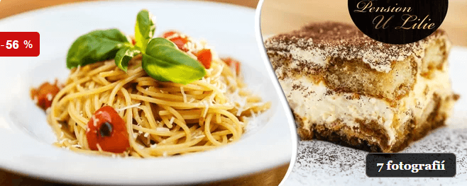 Italské 2chodové menu pro dva
