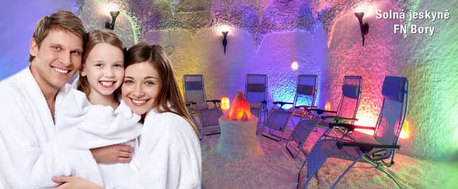 Dva vstupy do báječné solné jeskyně
