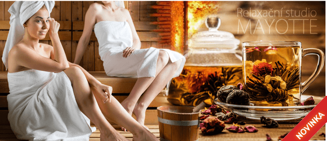 60min/90 min. privátní finská sauna pro 2