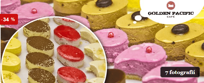 Až 96 minidezertů z Golden Pacific Café