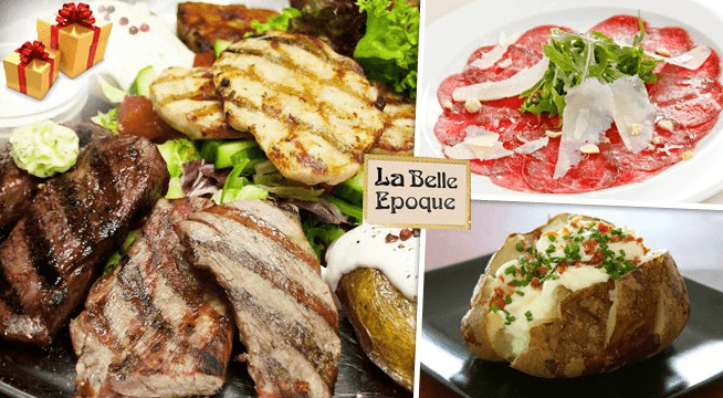 Steakové menu pro 2 milovníky masa